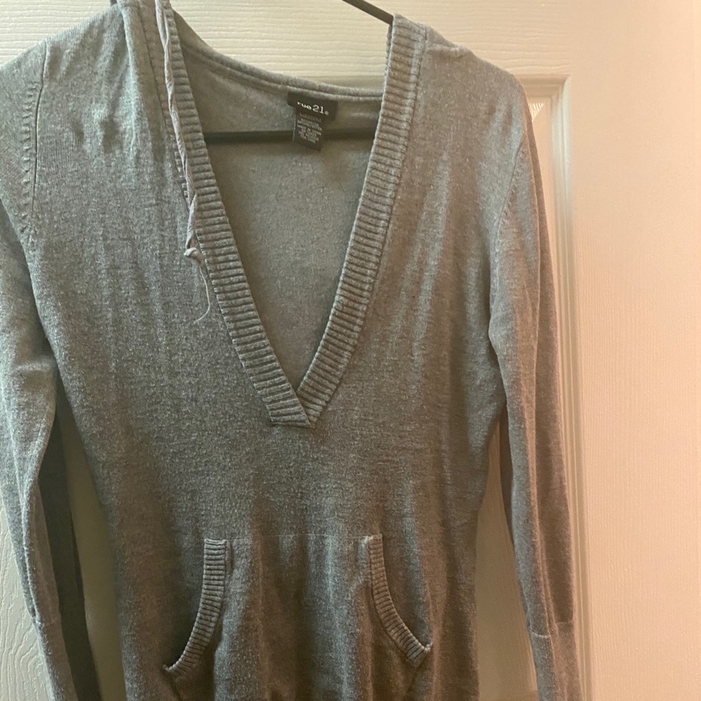 Gray Sweater